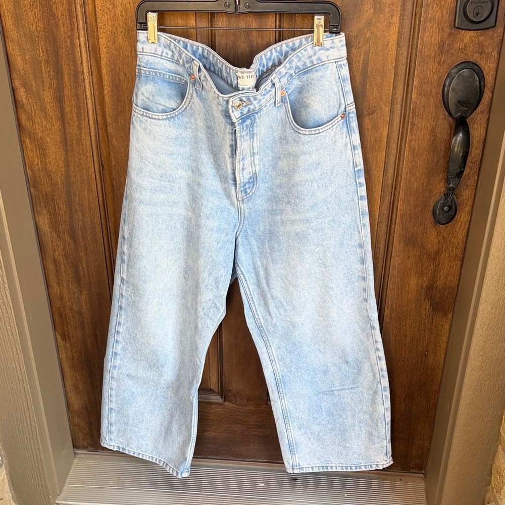 Free People Deep Trance Boyfriend Jeans, color:sweet dreams